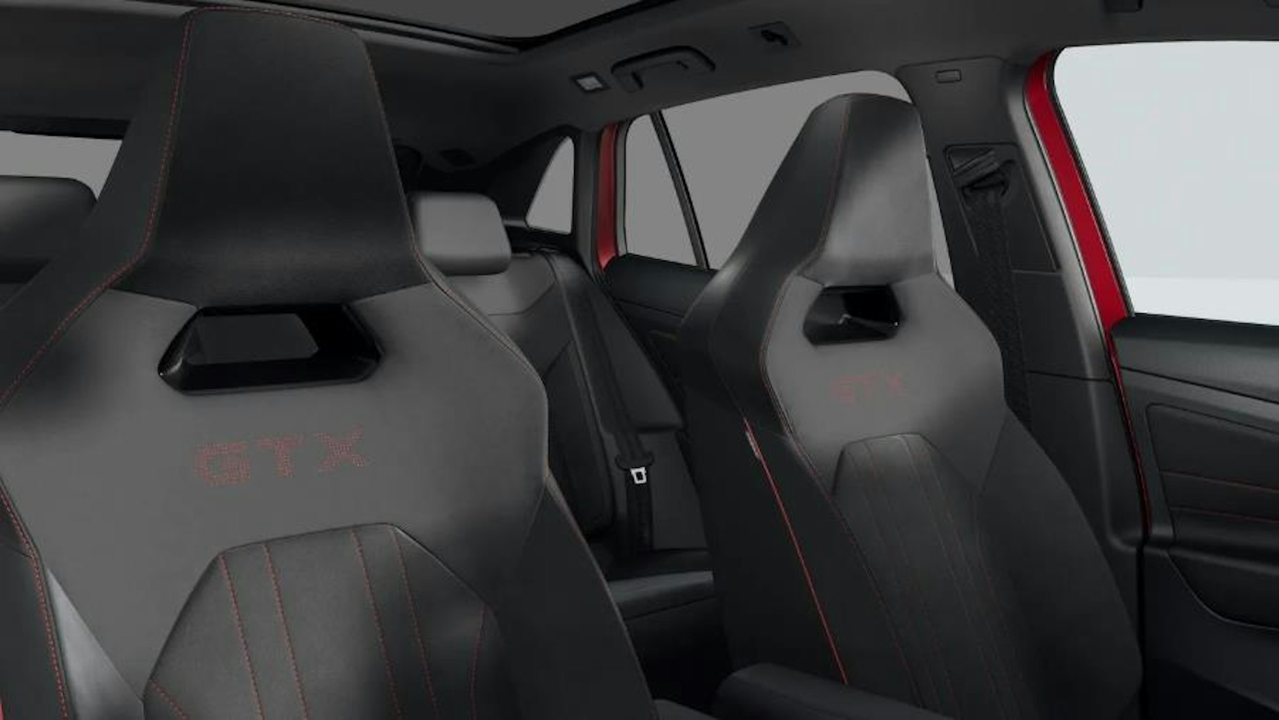 punainen Volkswagen ID.4 2025 kuva 6.