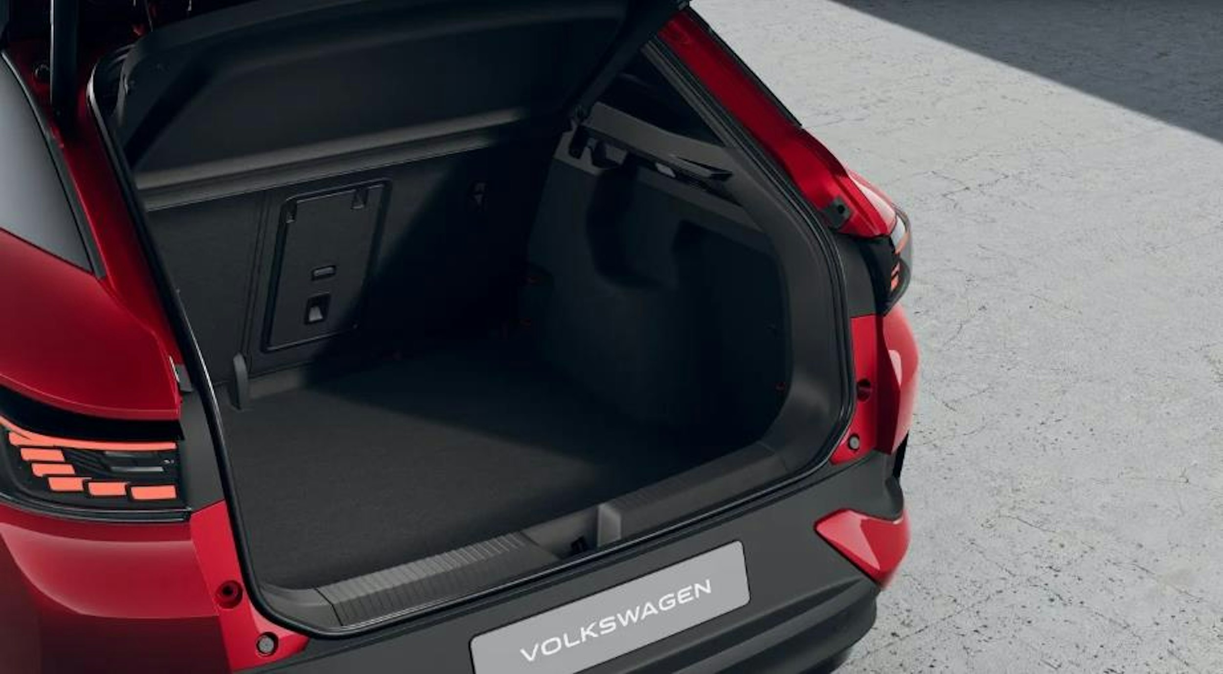 punainen Volkswagen ID.4 2025 kuva 7.