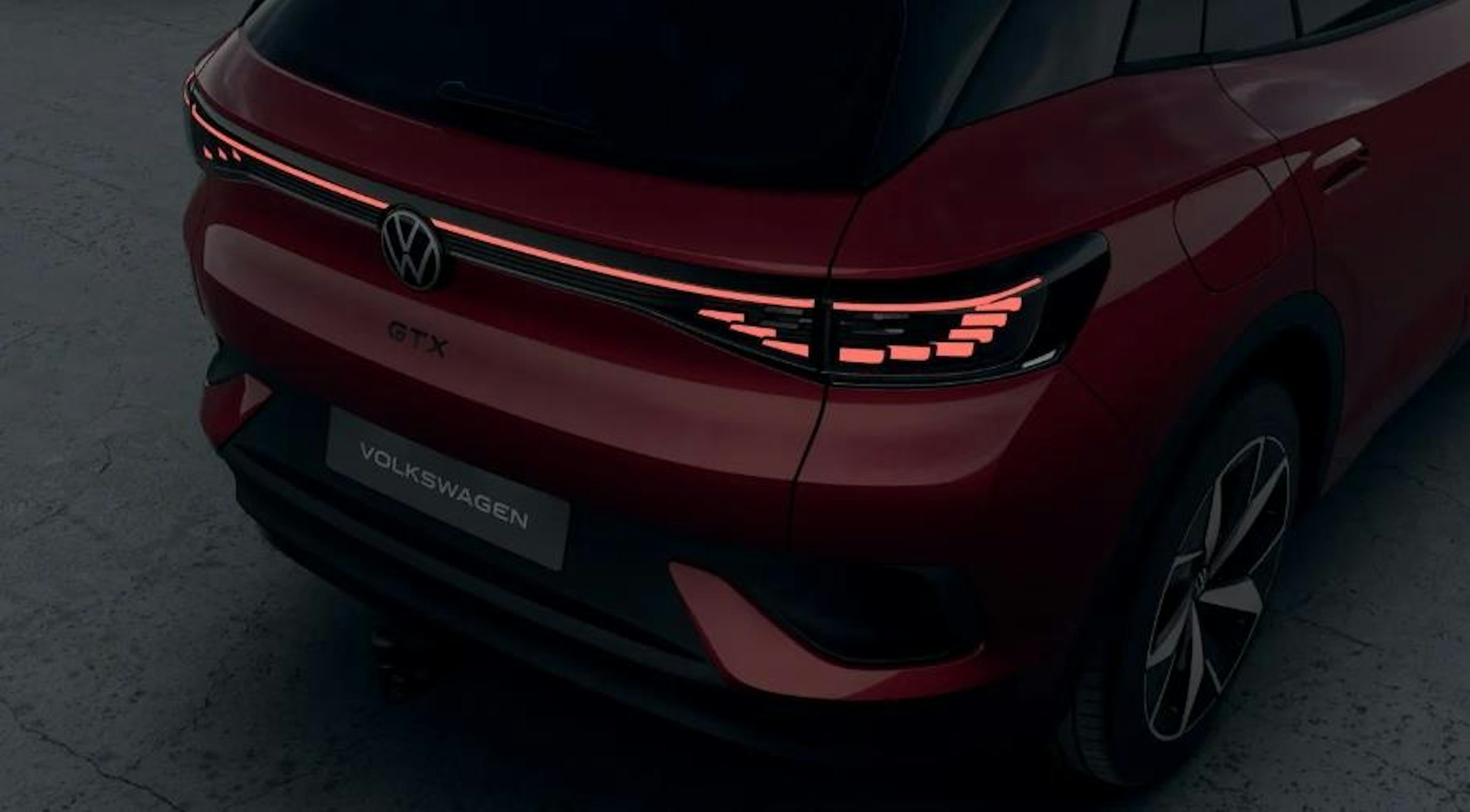 punainen Volkswagen ID.4 2025 kuva 9.