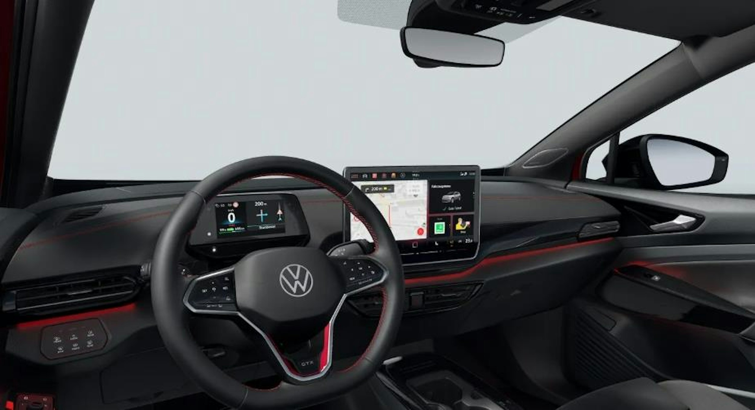 punainen Volkswagen ID.4 2025 kuva 10.