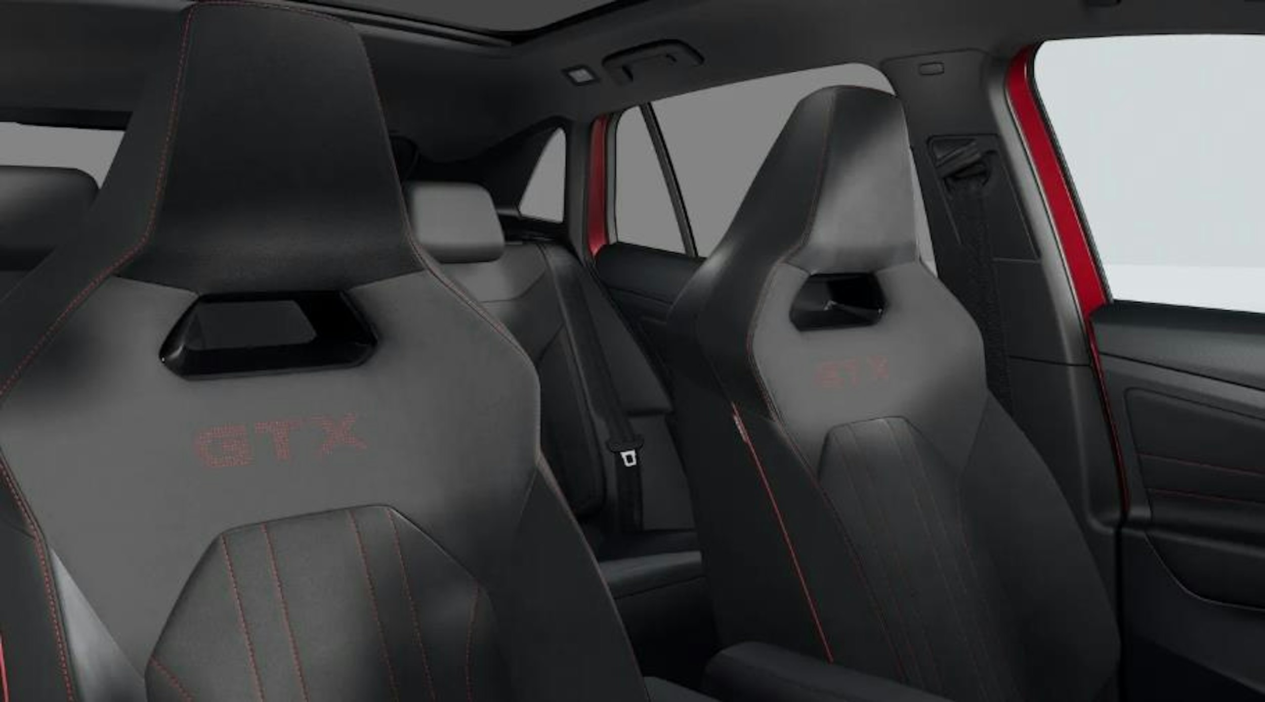 punainen Volkswagen ID.4 2025 kuva 7.