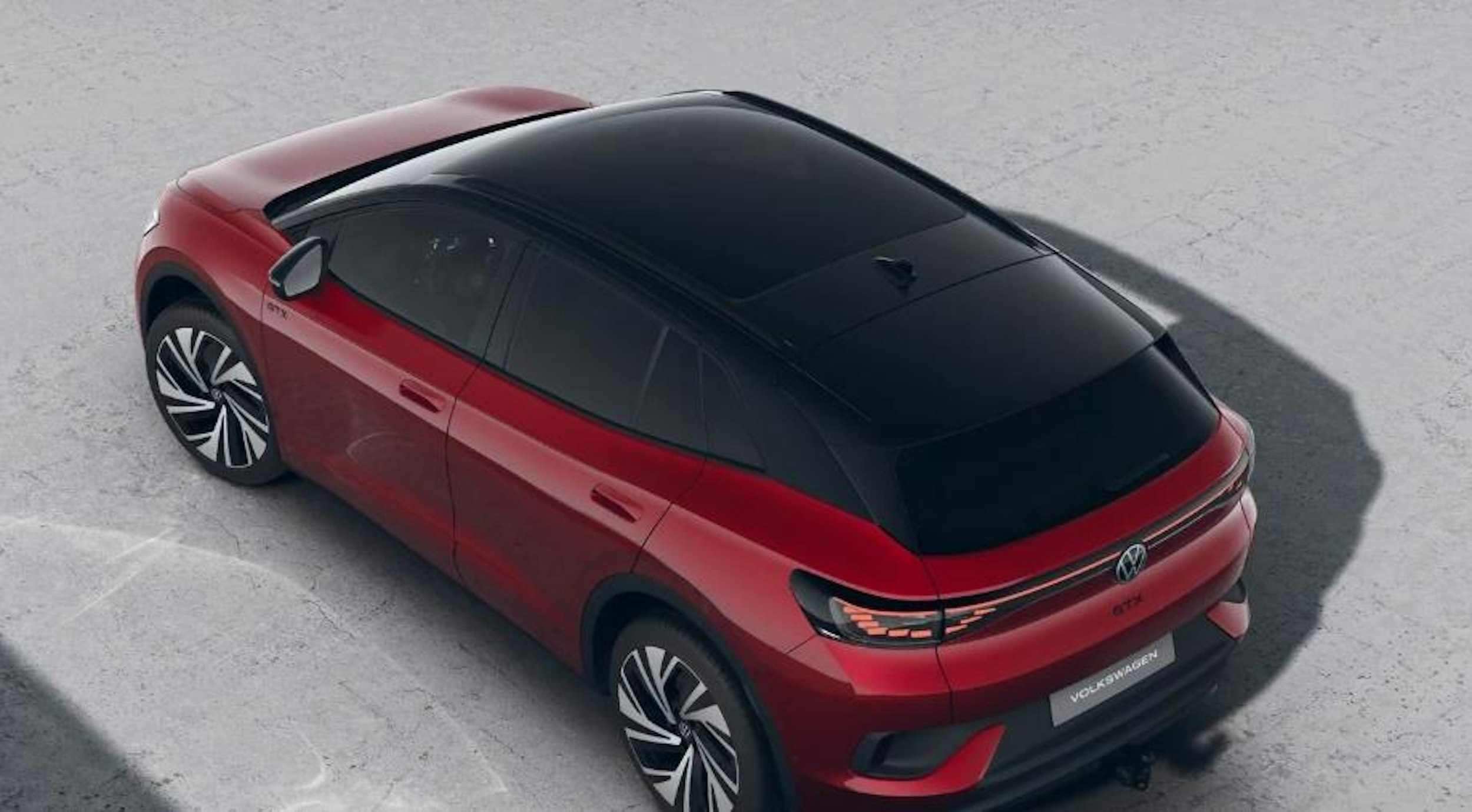 punainen Volkswagen ID.4 2025 kuva 3.