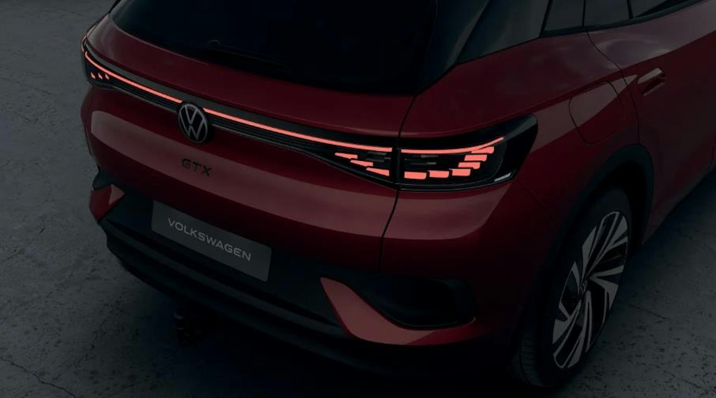 punainen Volkswagen ID.4 2025 kuva 7.