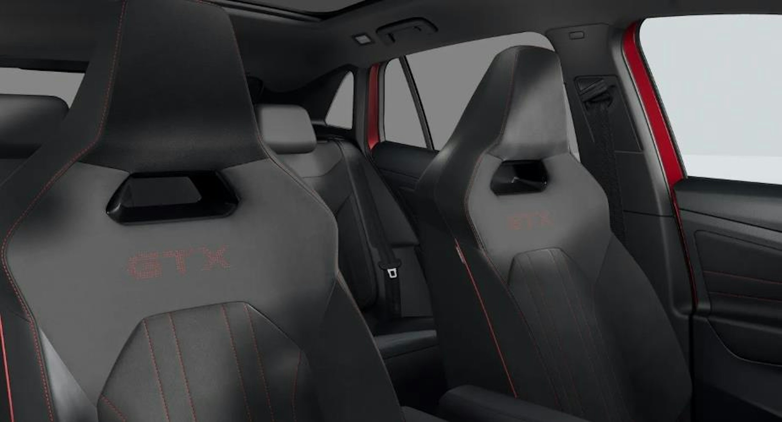 punainen Volkswagen ID.4 2025 kuva 11.