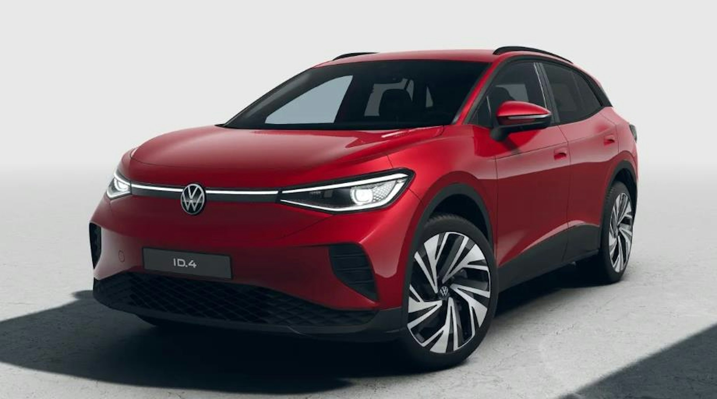 punainen Volkswagen ID.4 2025 kuva 1.