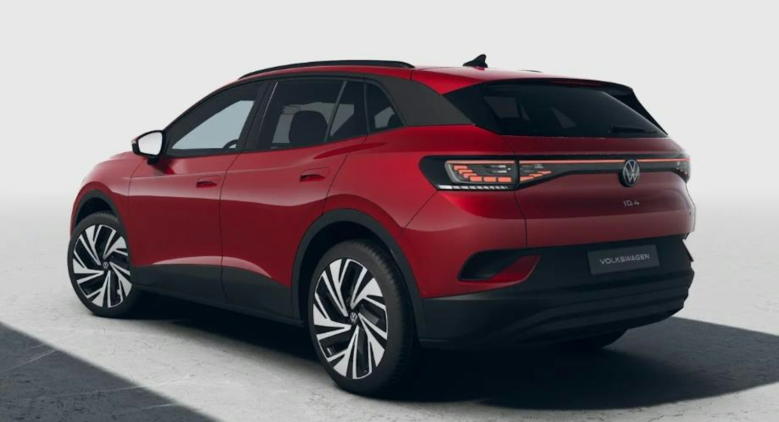 punainen Volkswagen ID.4 2025 kuva 3.