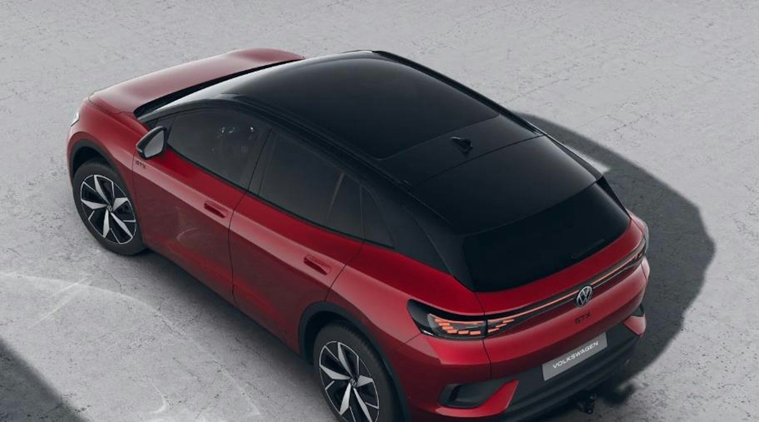 punainen Volkswagen ID.4 2025 kuva 4.