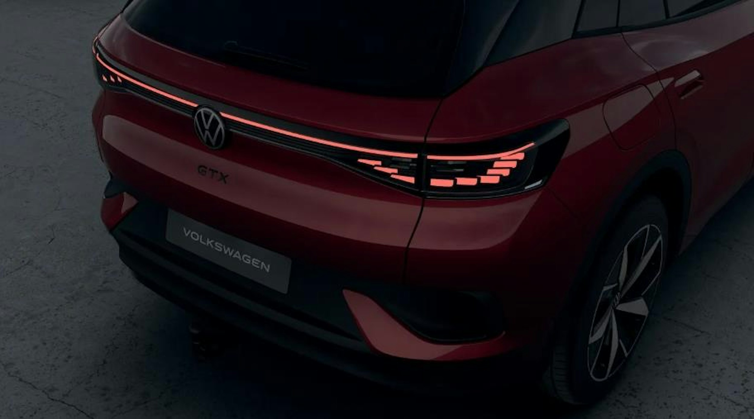 punainen Volkswagen ID.4 2025 kuva 7.