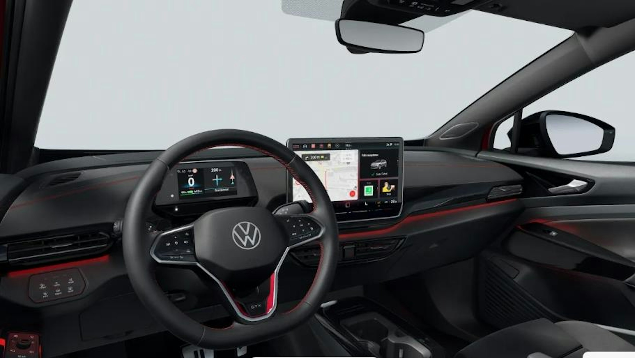 punainen Volkswagen ID.4 2025 kuva 9.