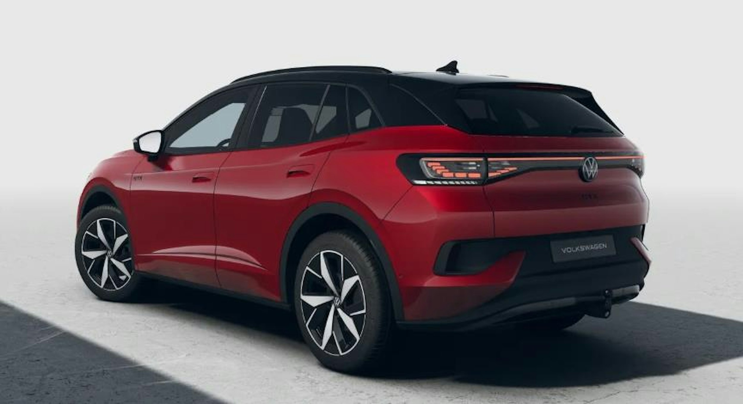 punainen Volkswagen ID.4 2025 kuva 3.