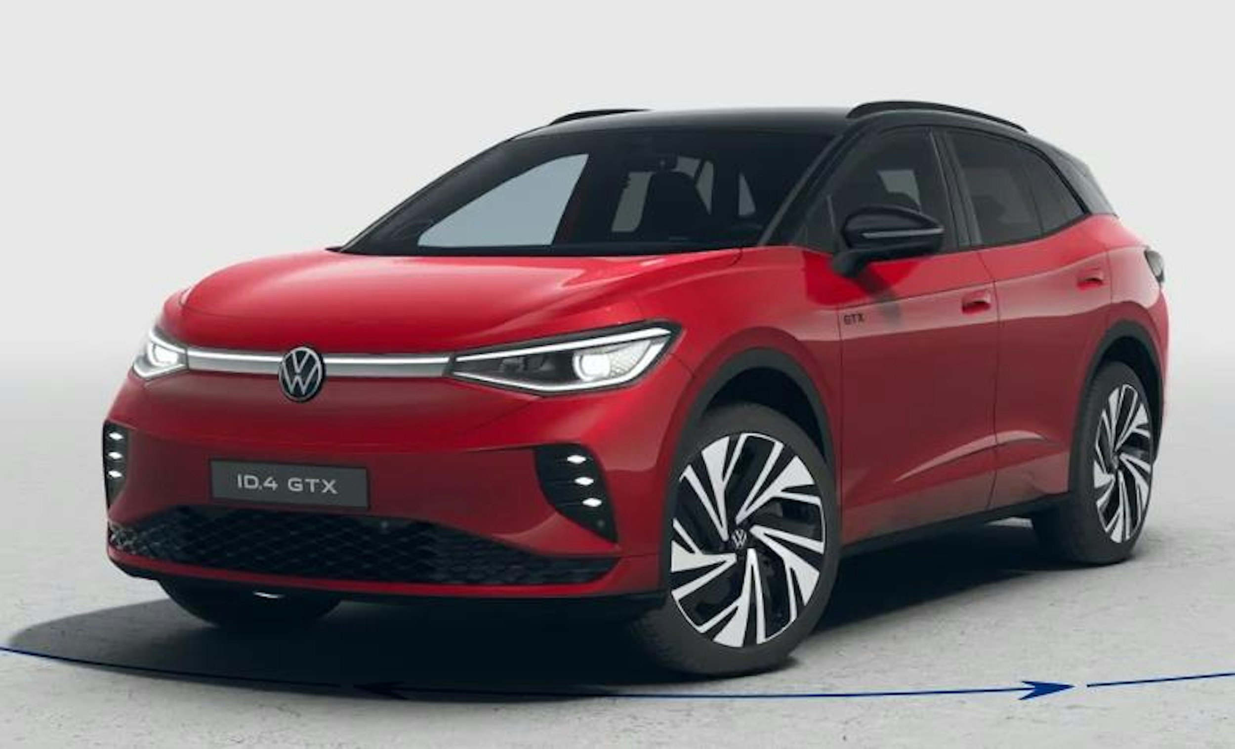 punainen Volkswagen ID.4 2025 kuva 1.