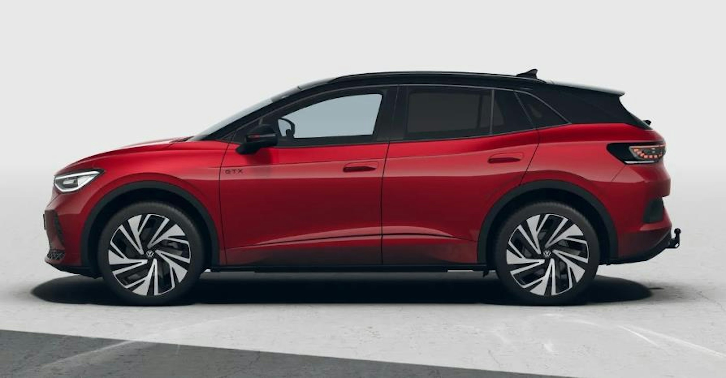 punainen Volkswagen ID.4 2025 kuva 2.