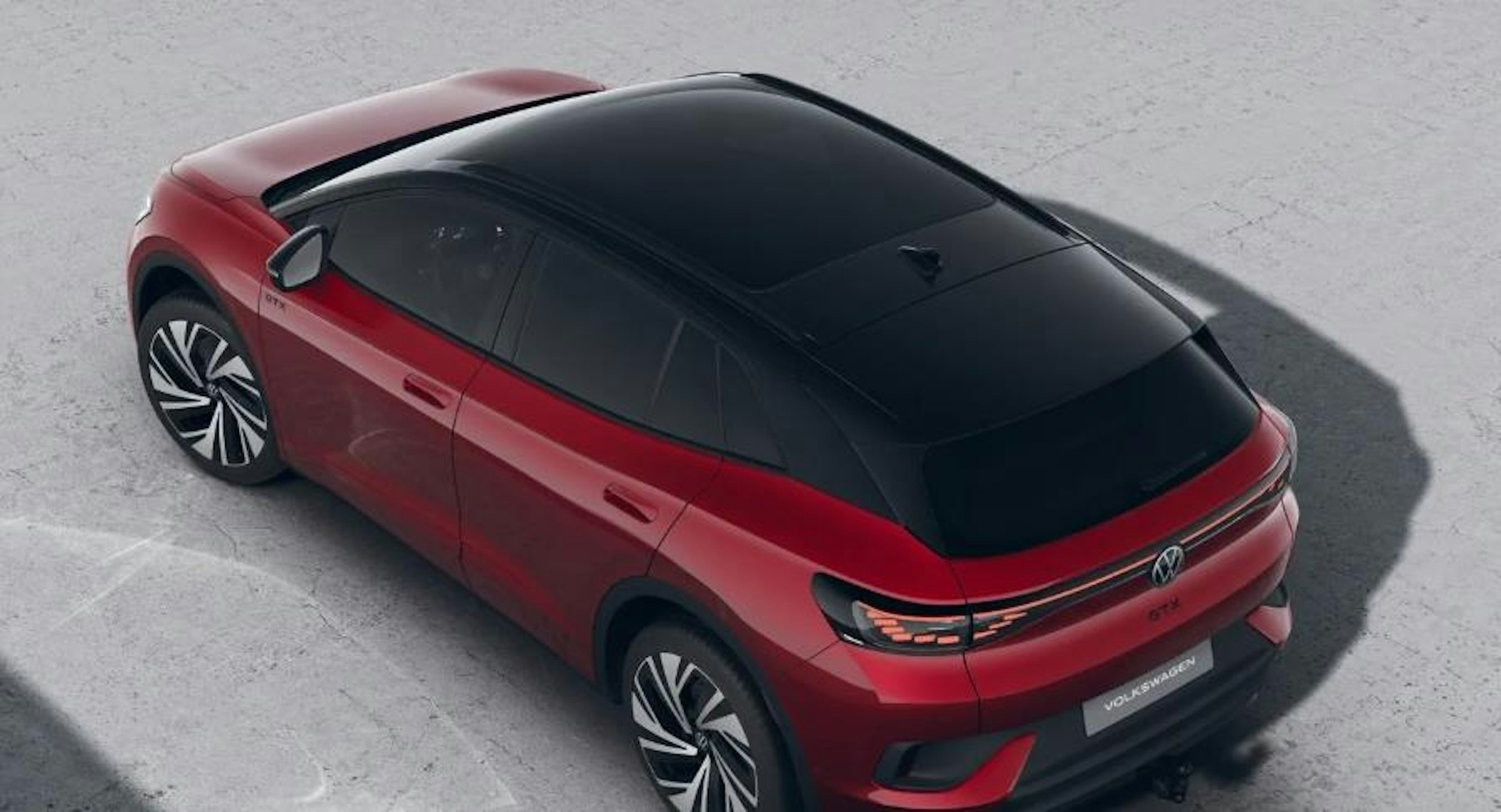 punainen Volkswagen ID.4 2025 kuva 4.