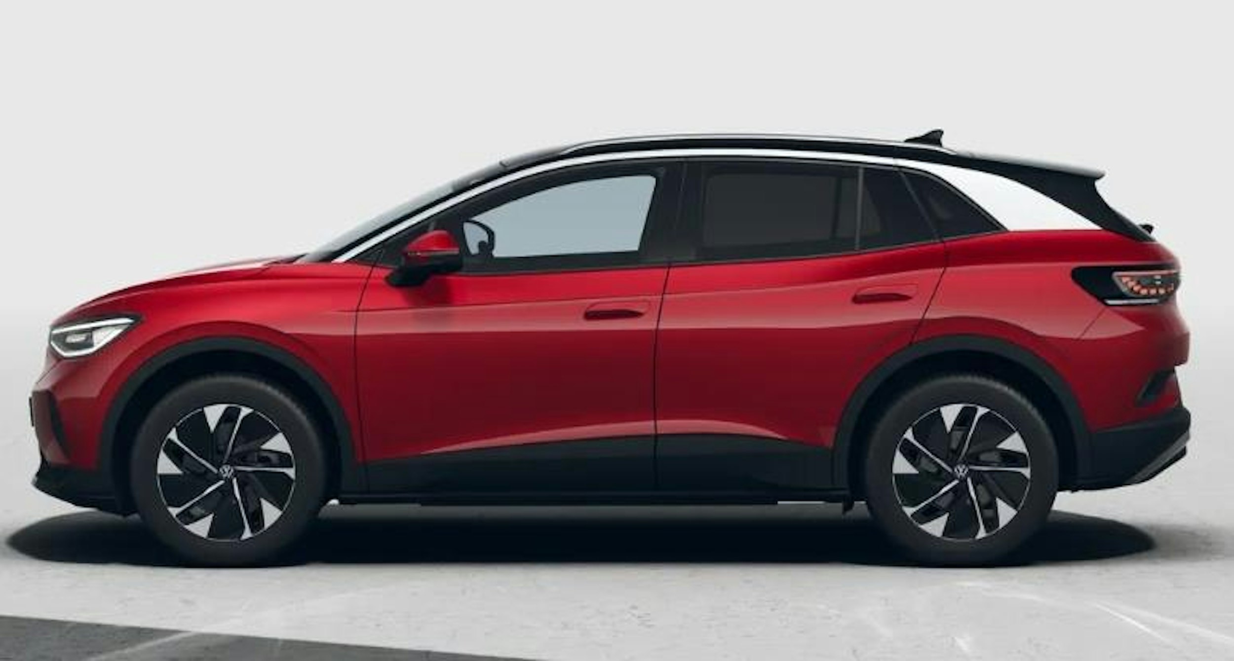 punainen Volkswagen ID.4 2025 kuva 2.