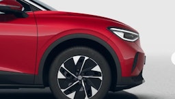 punainen Volkswagen ID.4 2025 kuva 4.