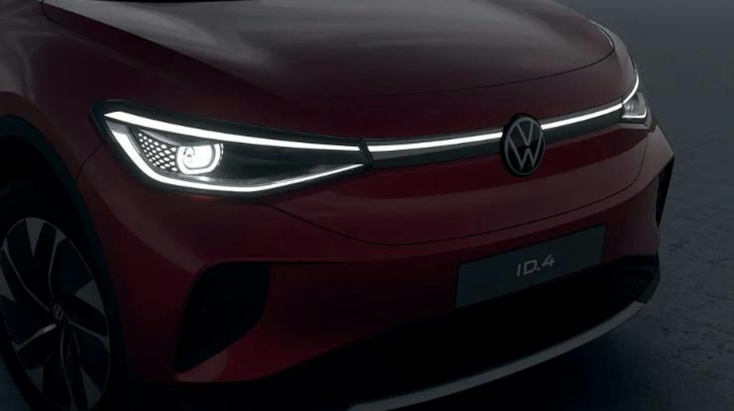 punainen Volkswagen ID.4 2025 kuva 5.