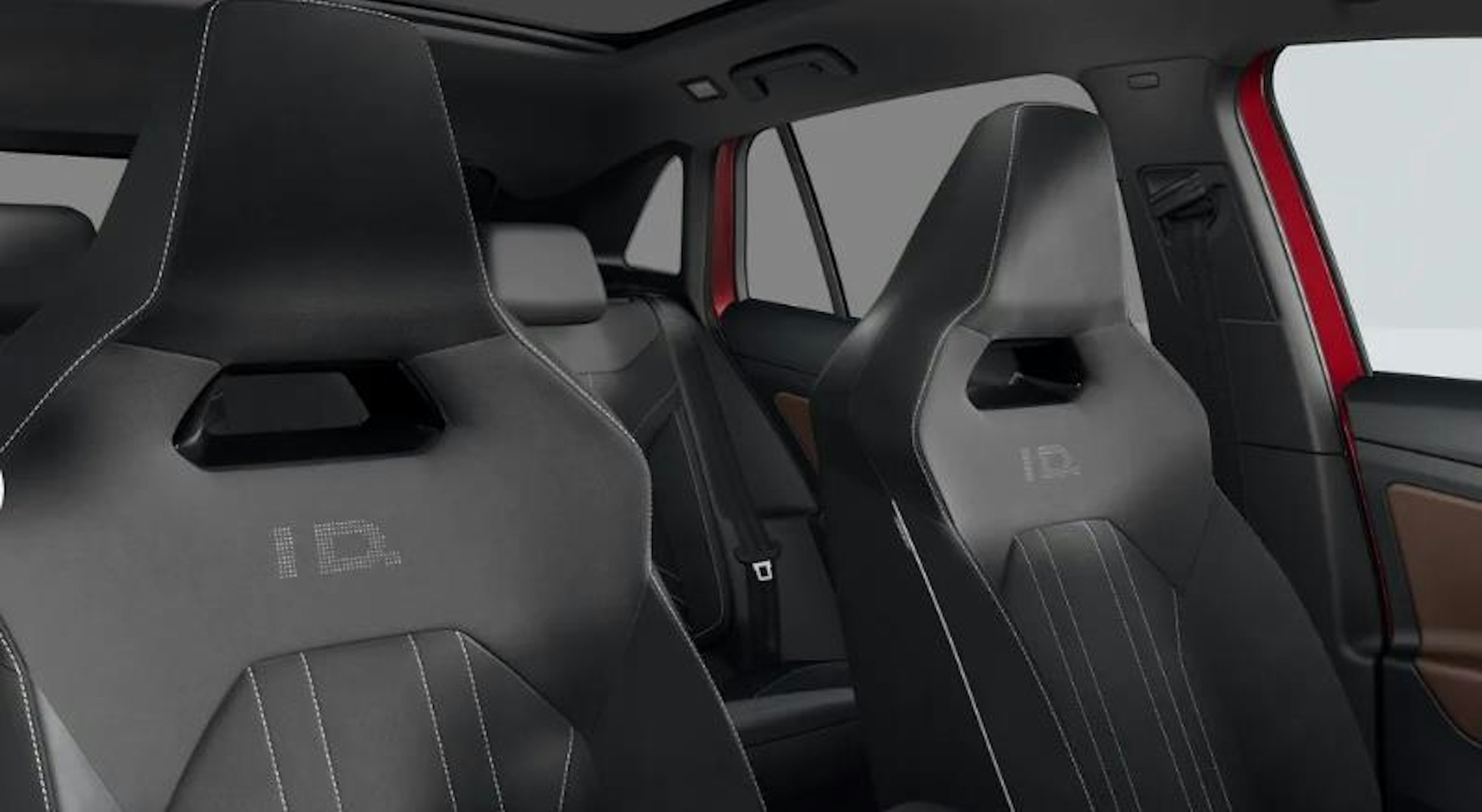 punainen Volkswagen ID.4 2025 kuva 9.