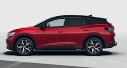 punainen Volkswagen ID.4 2025 kuva 2.