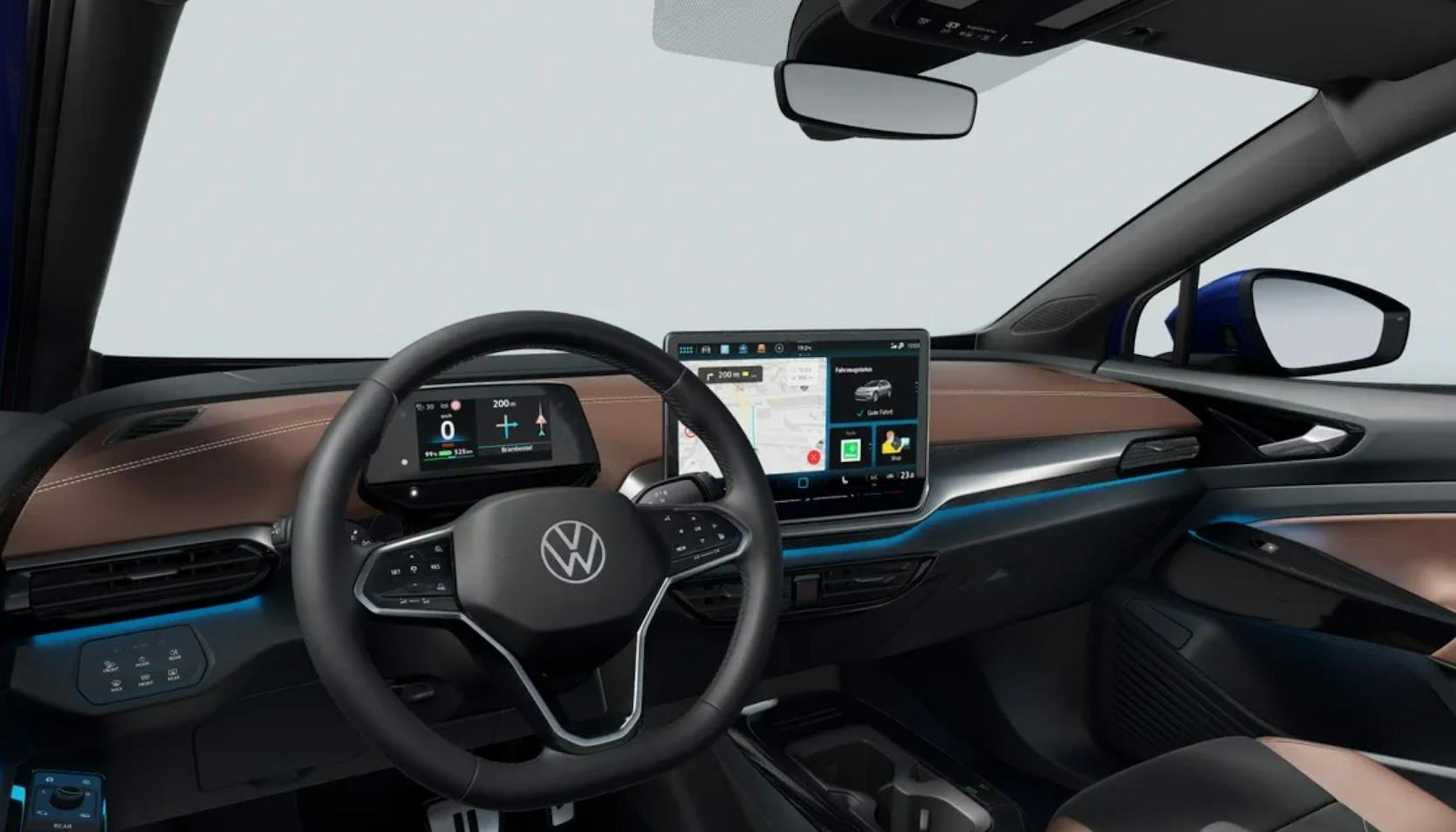 sininen Volkswagen ID.4 2025 kuva 9.