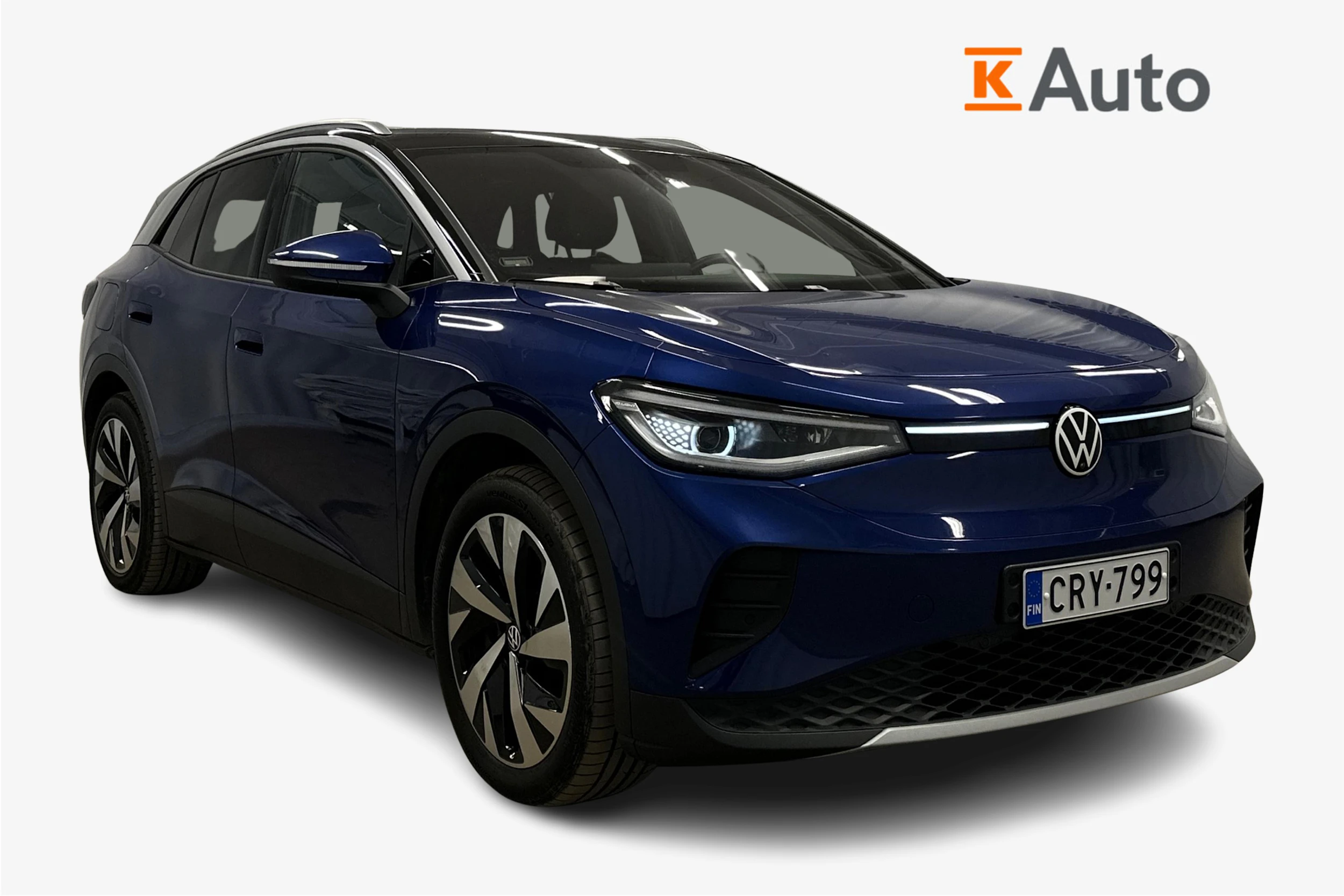 sininen Volkswagen ID.4 2025 kuva 1.