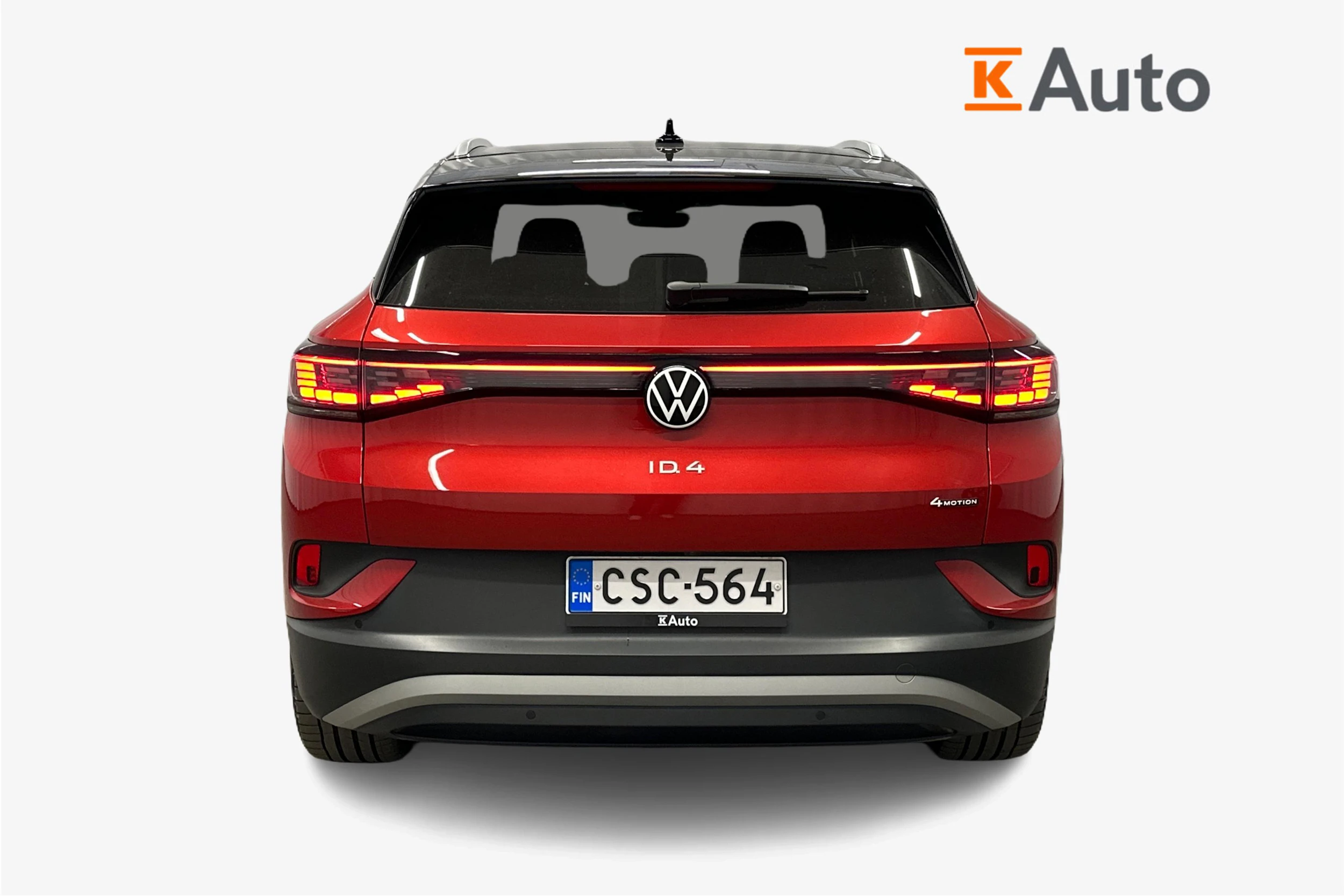punainen Volkswagen ID.4 2025 kuva 3.