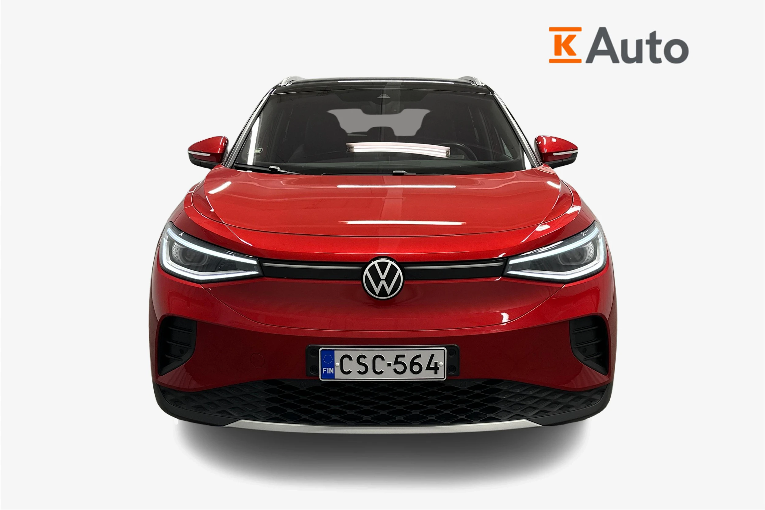 punainen Volkswagen ID.4 2025 kuva 4.