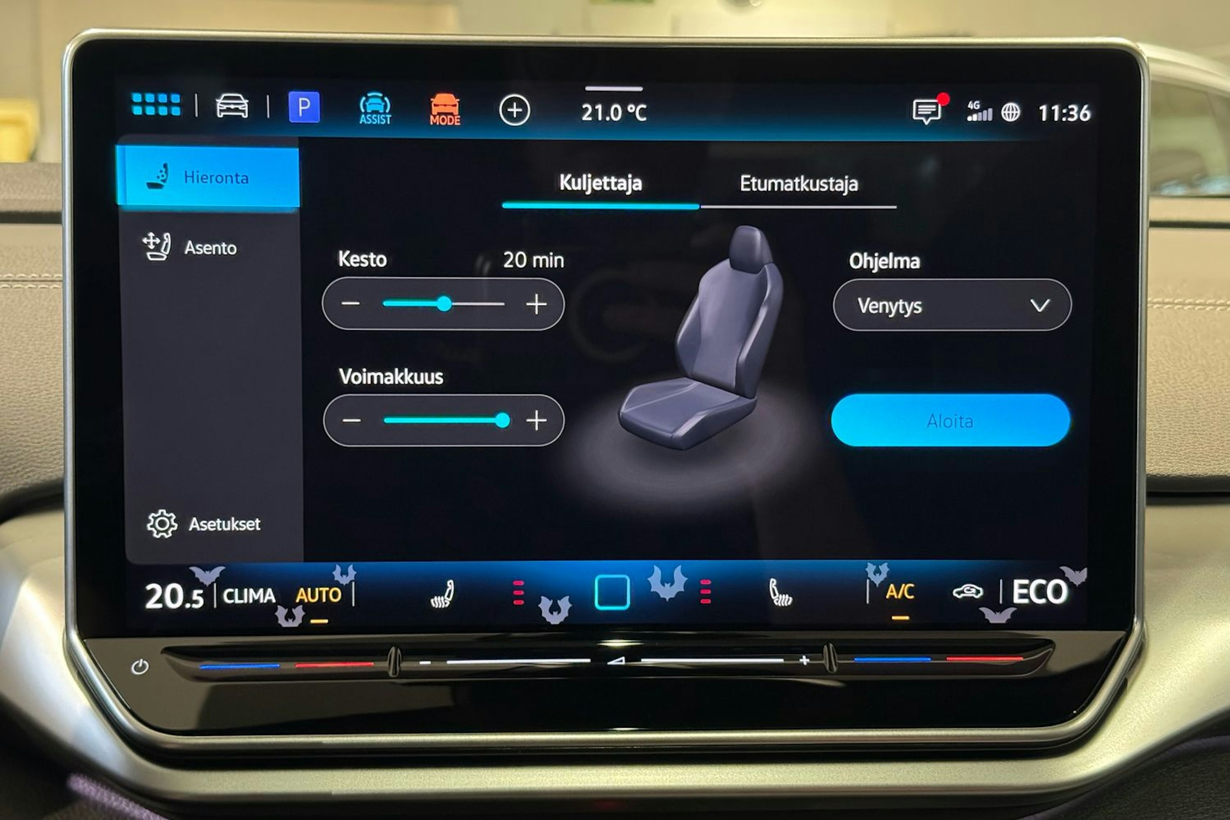 met. sininen Volkswagen ID.4 2025 kuva 28.