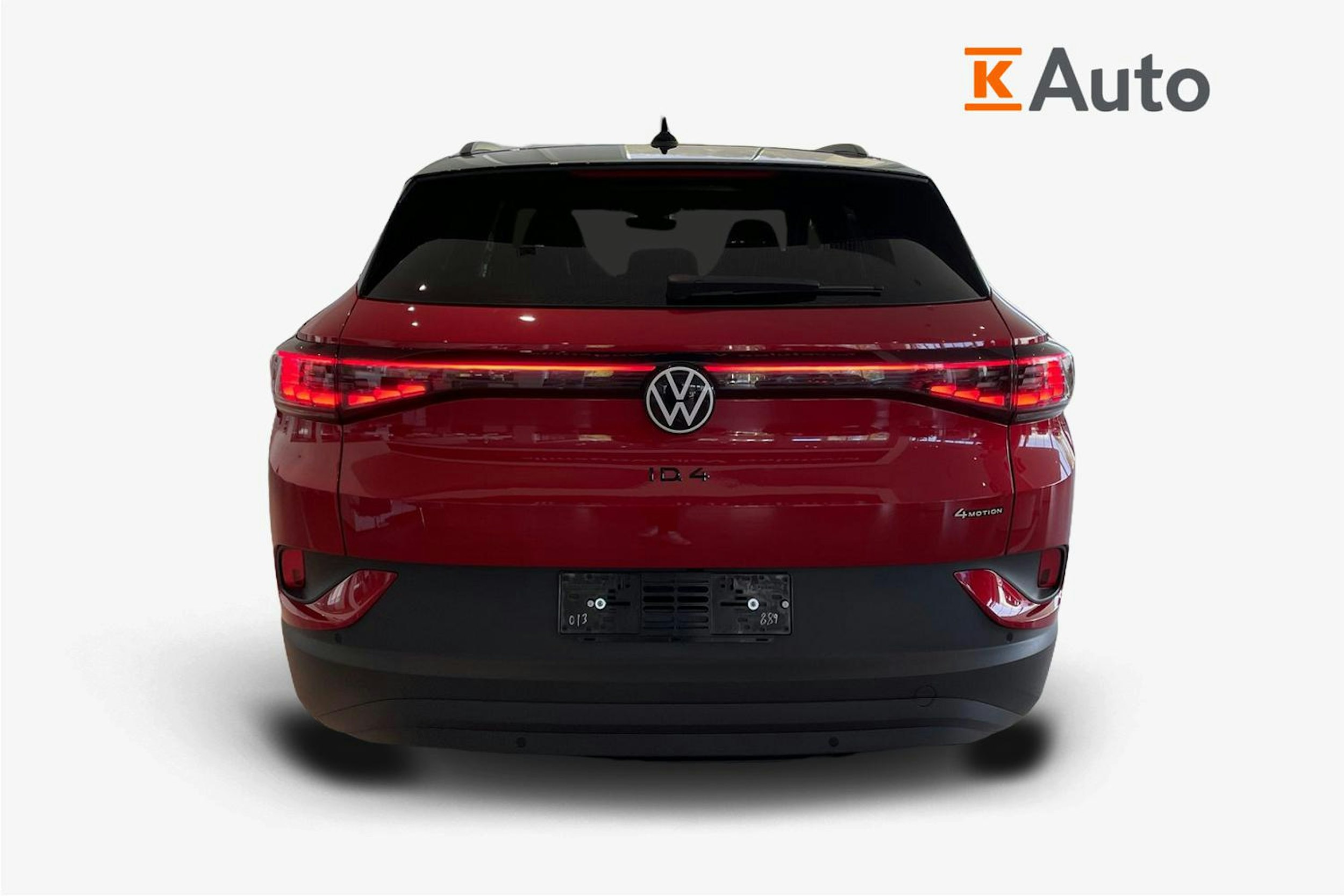 punainen Volkswagen ID.4 2025 kuva 3.