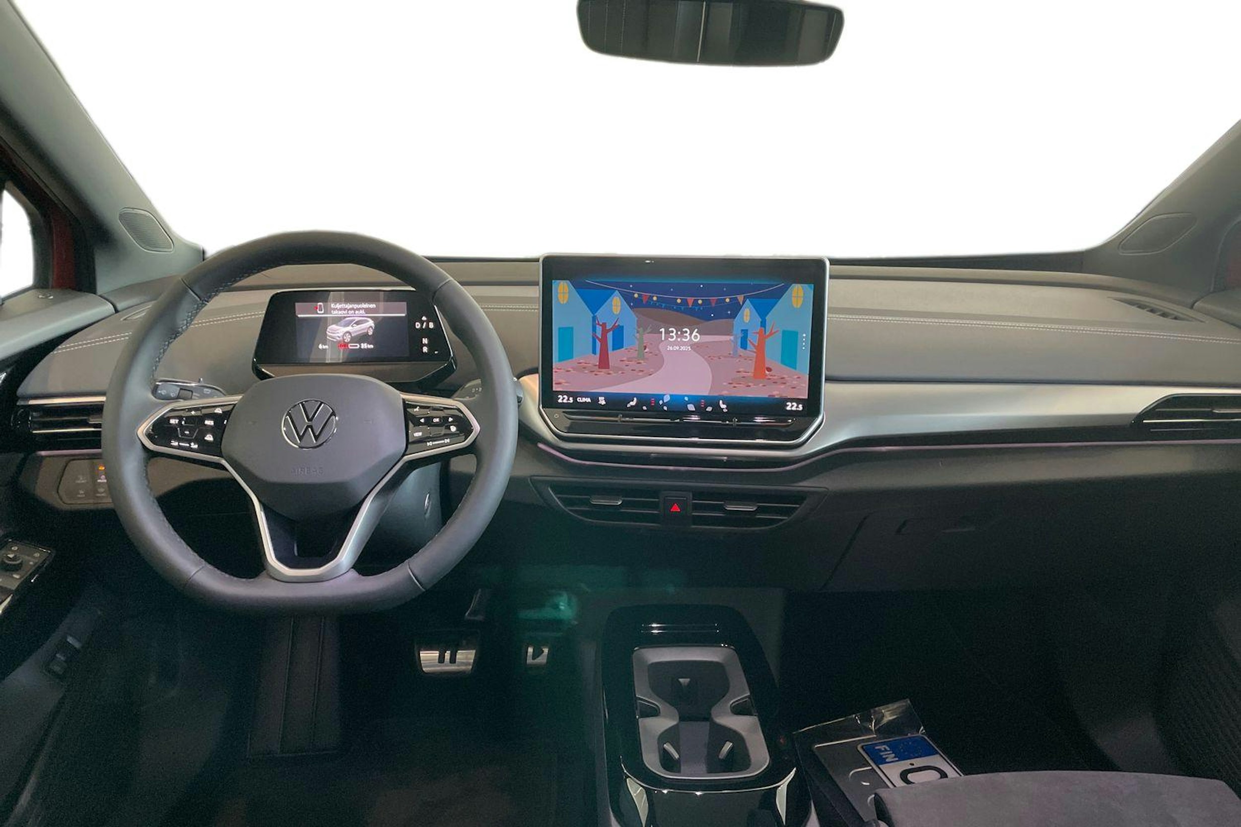 punainen Volkswagen ID.4 2025 kuva 7.