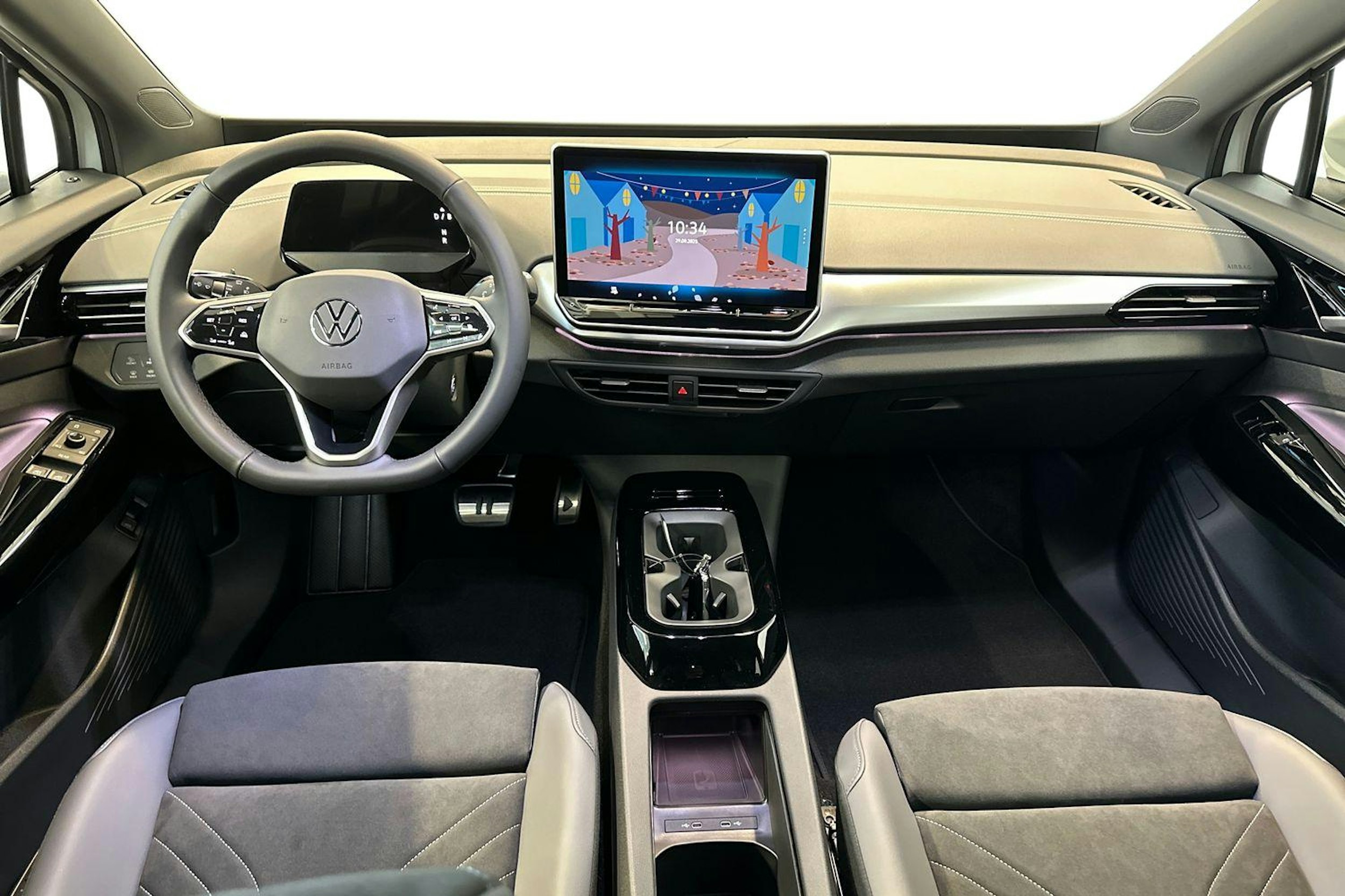valkoinen Volkswagen ID.4 2025 kuva 7.