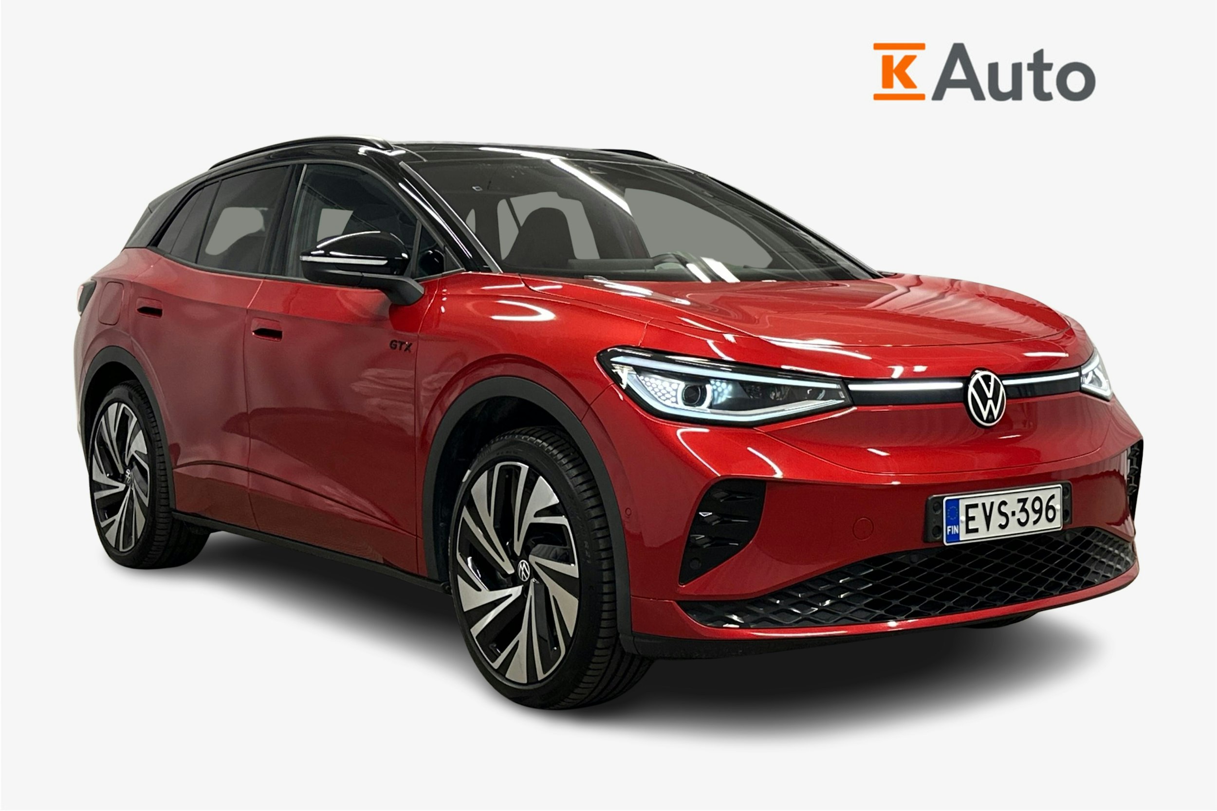 punainen Volkswagen ID.4 2025 kuva 1.
