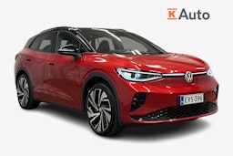punainen Volkswagen ID.4 2025 kuva 1.
