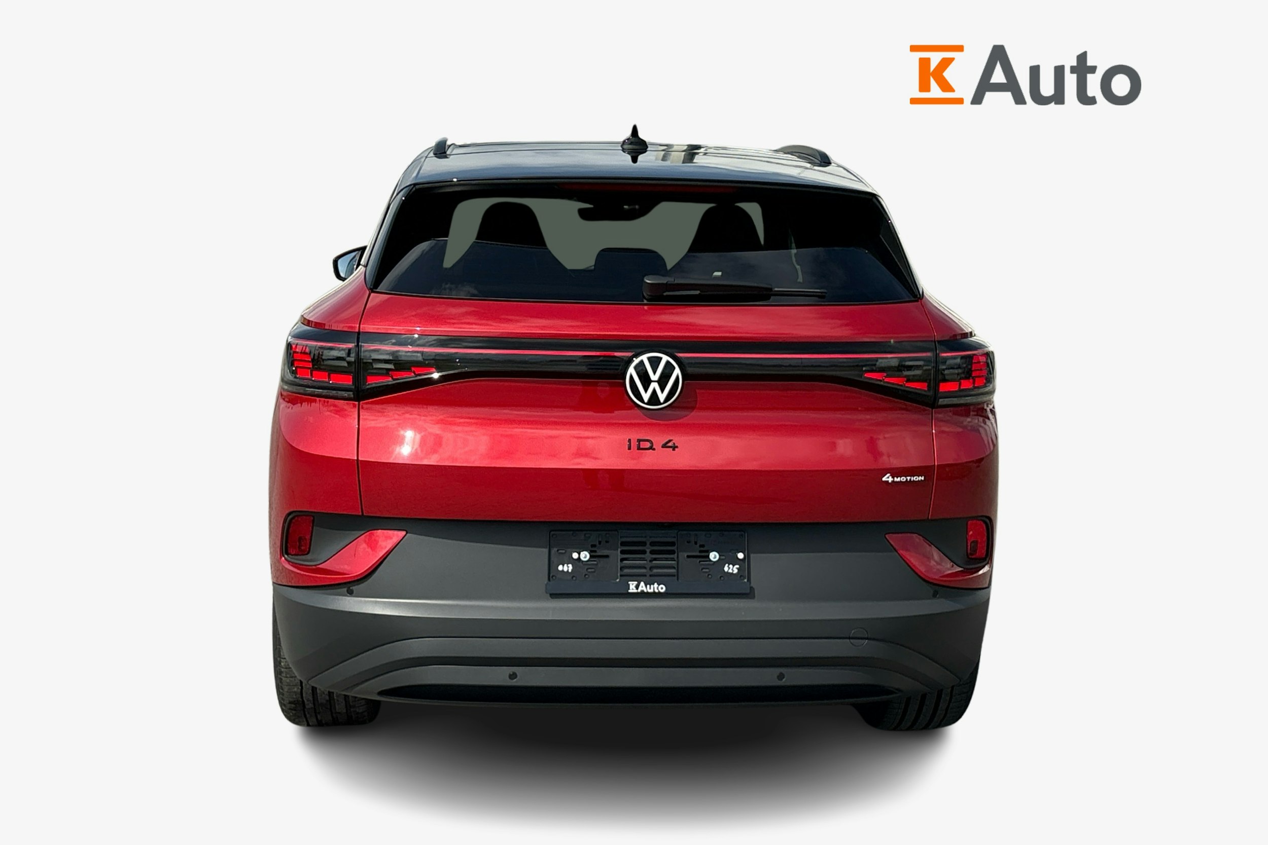 punainen Volkswagen ID.4 2025 kuva 3.