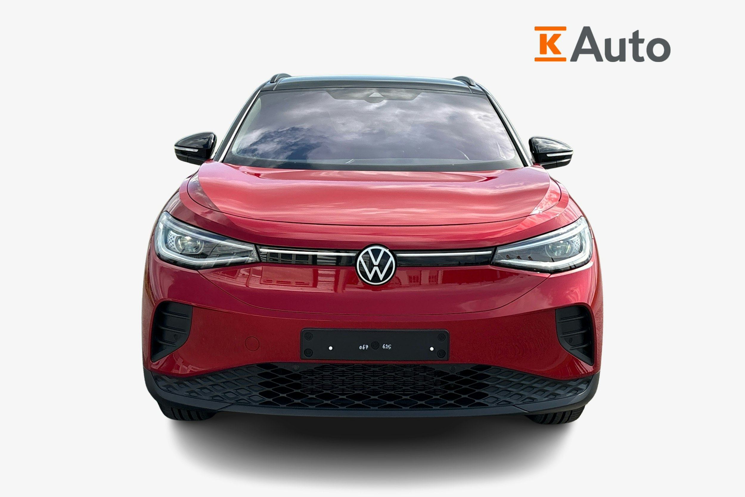 punainen Volkswagen ID.4 2025 kuva 4.