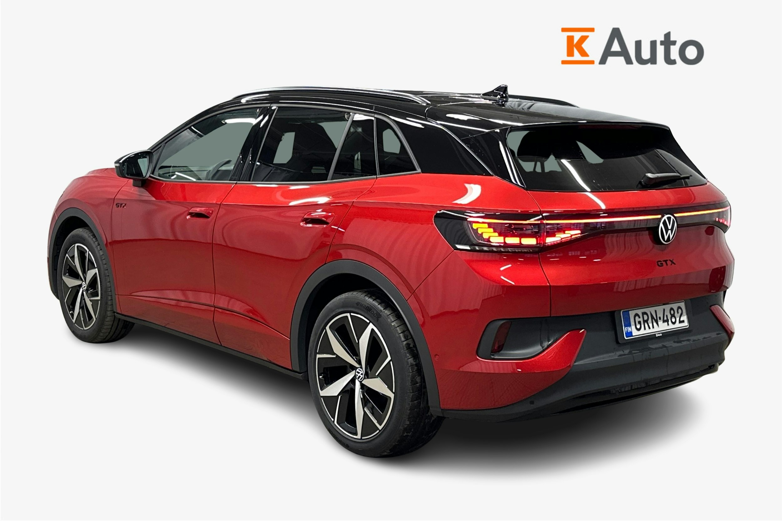 punainen Volkswagen ID.4 2025 kuva 2.