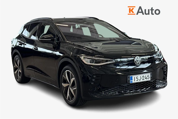 Volkswagen ID.4 GTX 4MOTION 75-v Juhlamalli 250 kW, akku 77kWh Korko 0,99%+kulut |  Suomi-Auto  I Vetokoukku I