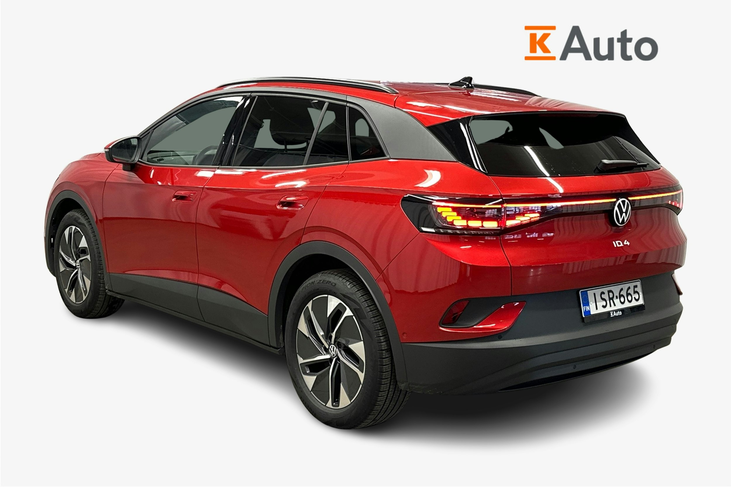 punainen Volkswagen ID.4 2025 kuva 2.