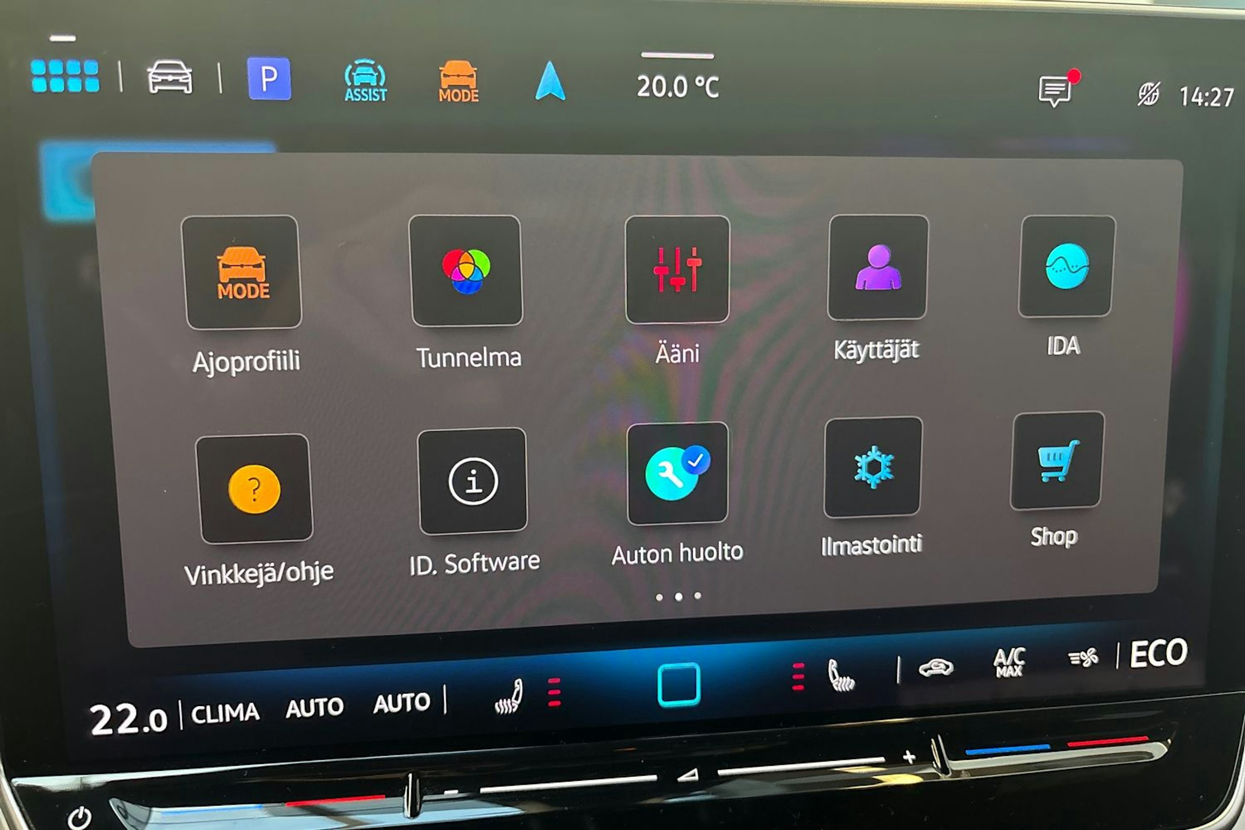 sininen Volkswagen ID.4 2025 kuva 24.