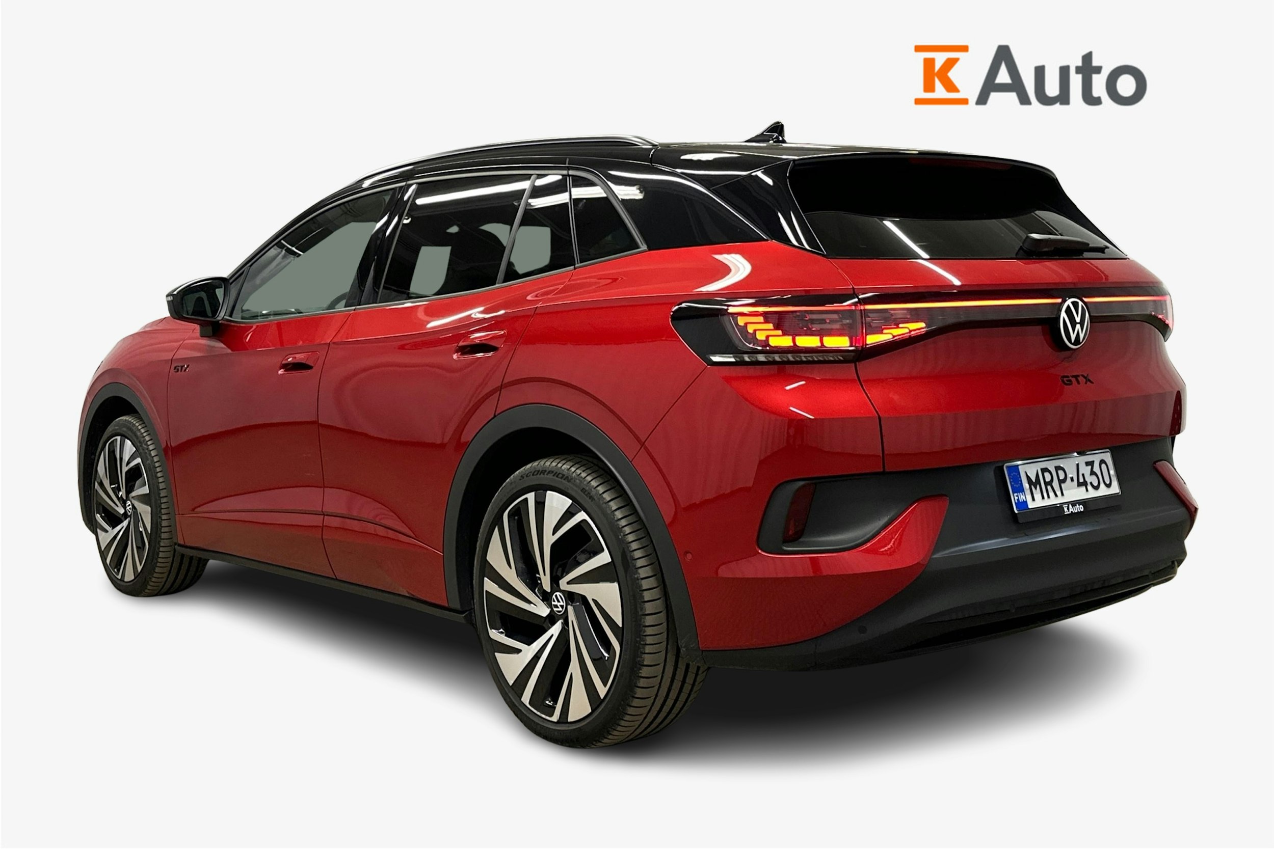 punainen Volkswagen ID.4 2025 kuva 2.