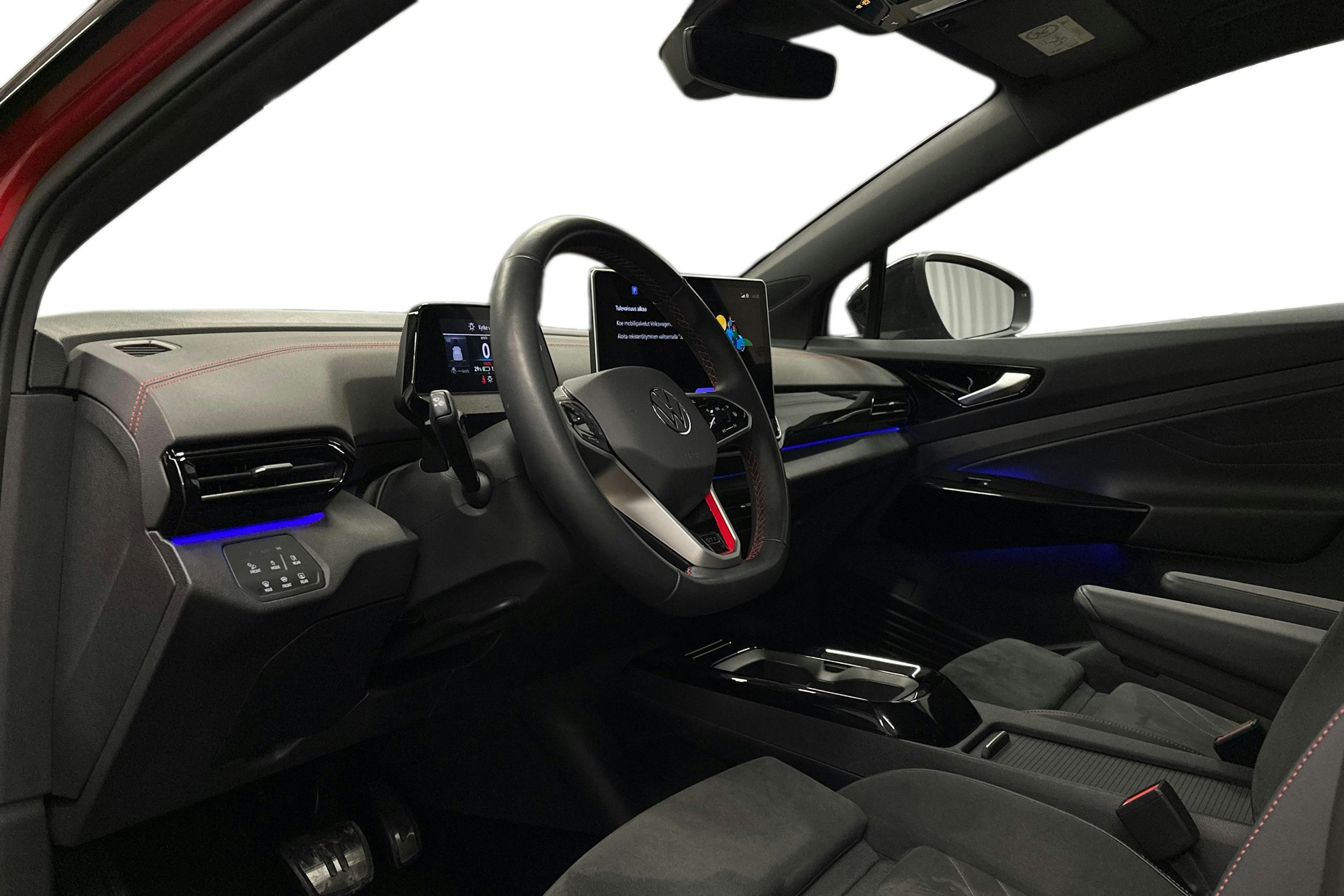 punainen Volkswagen ID.4 2025 kuva 7.
