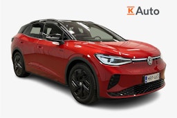 punainen Volkswagen ID.4 2025 kuva 1.