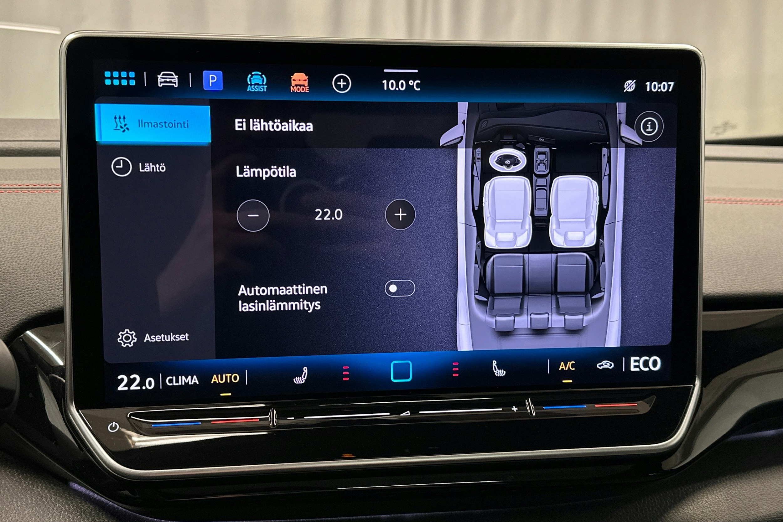 punainen Volkswagen ID.4 2025 kuva 29.