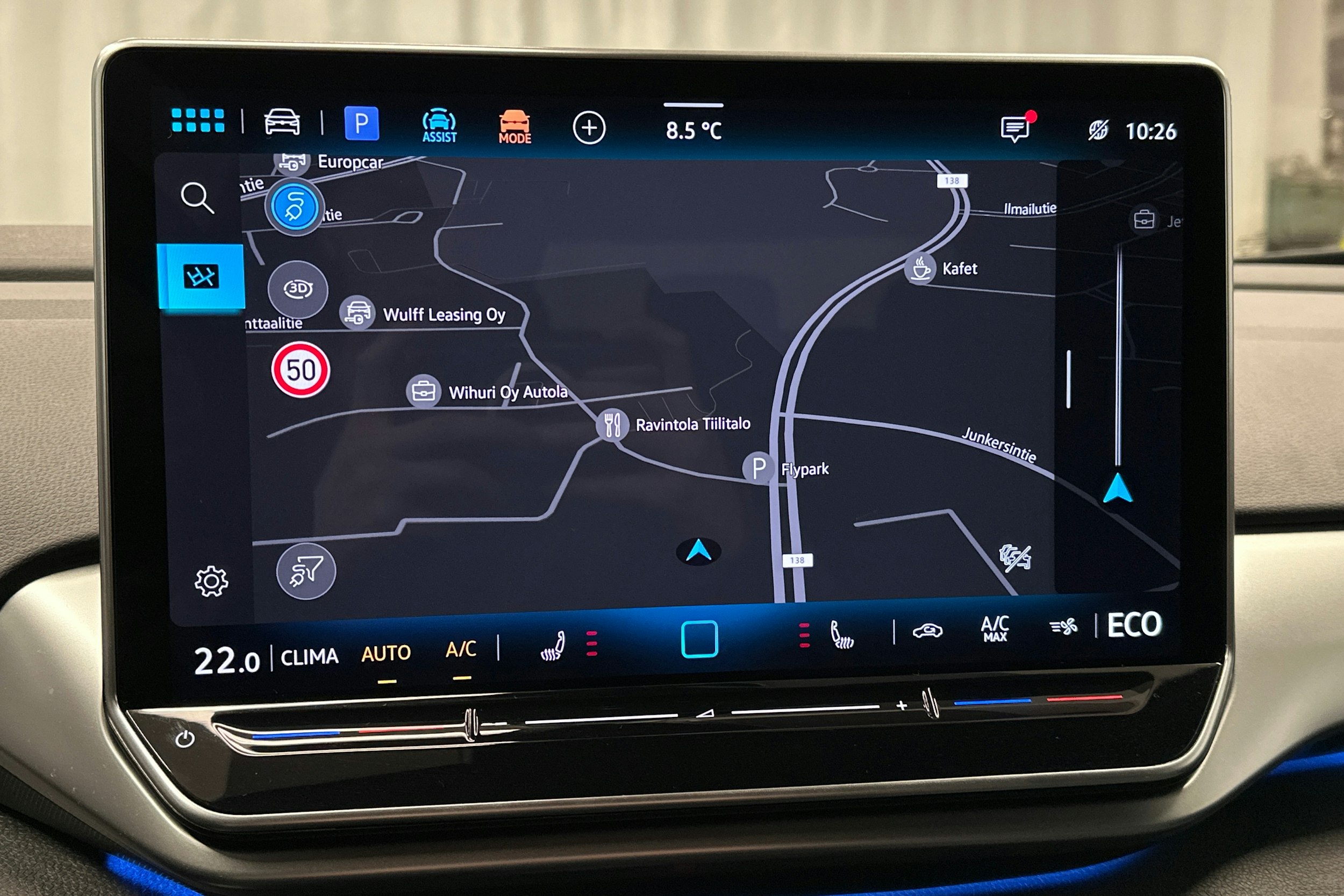 sininen Volkswagen ID.4 2025 kuva 23.