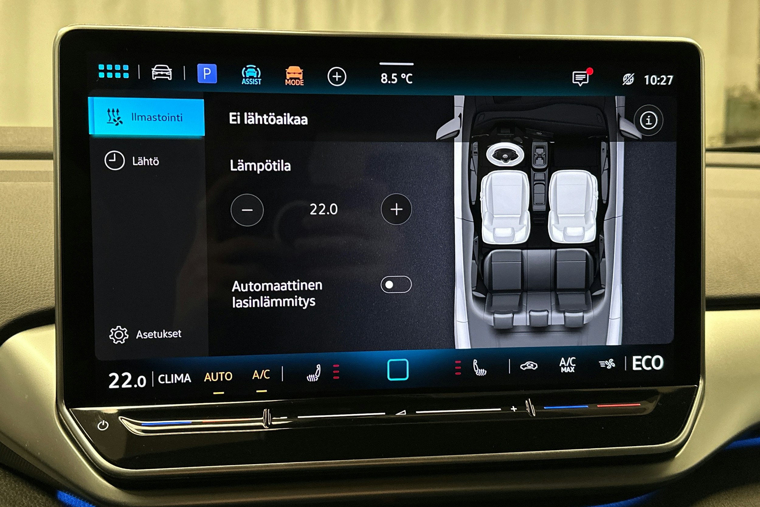 sininen Volkswagen ID.4 2025 kuva 26.