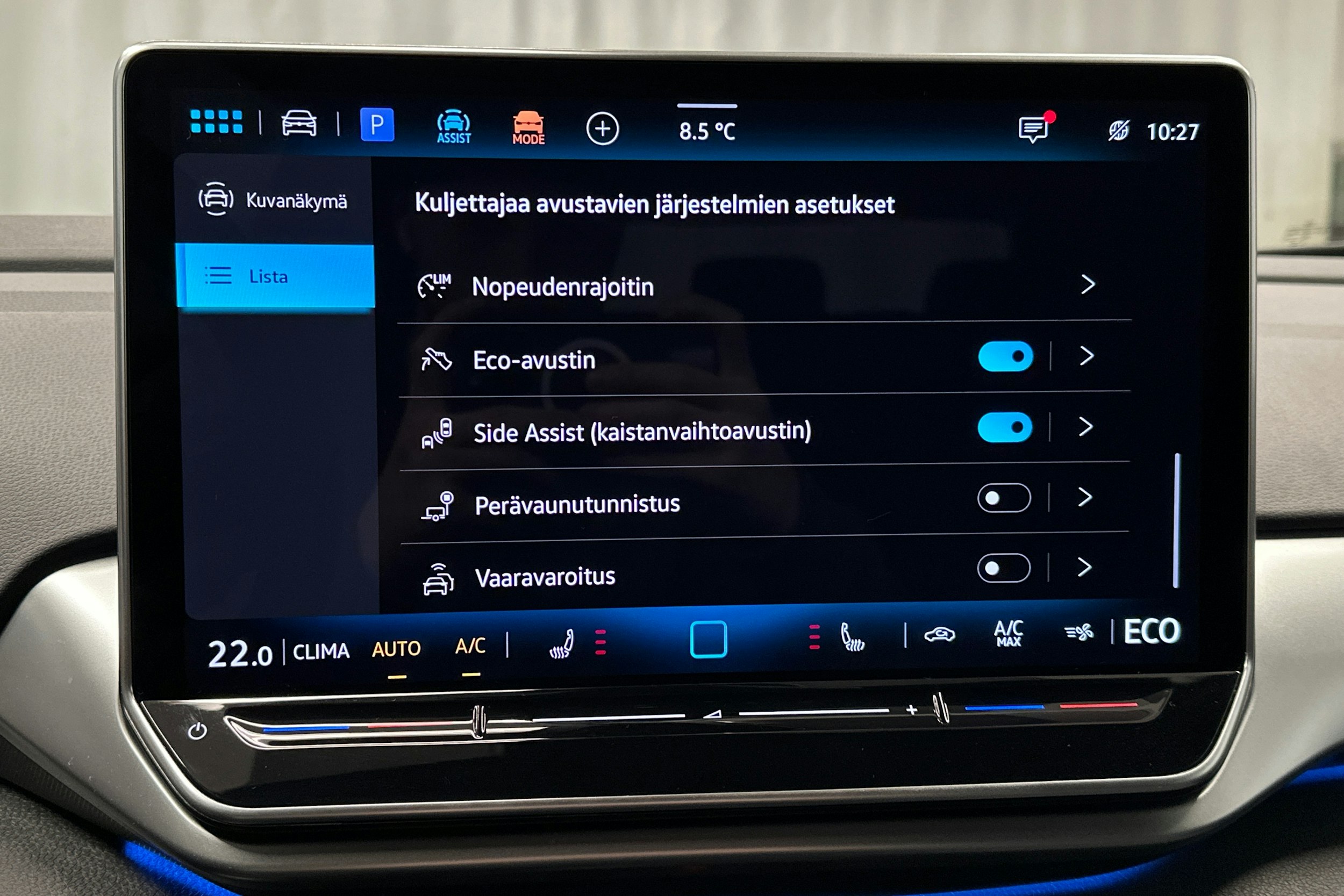 sininen Volkswagen ID.4 2025 kuva 29.
