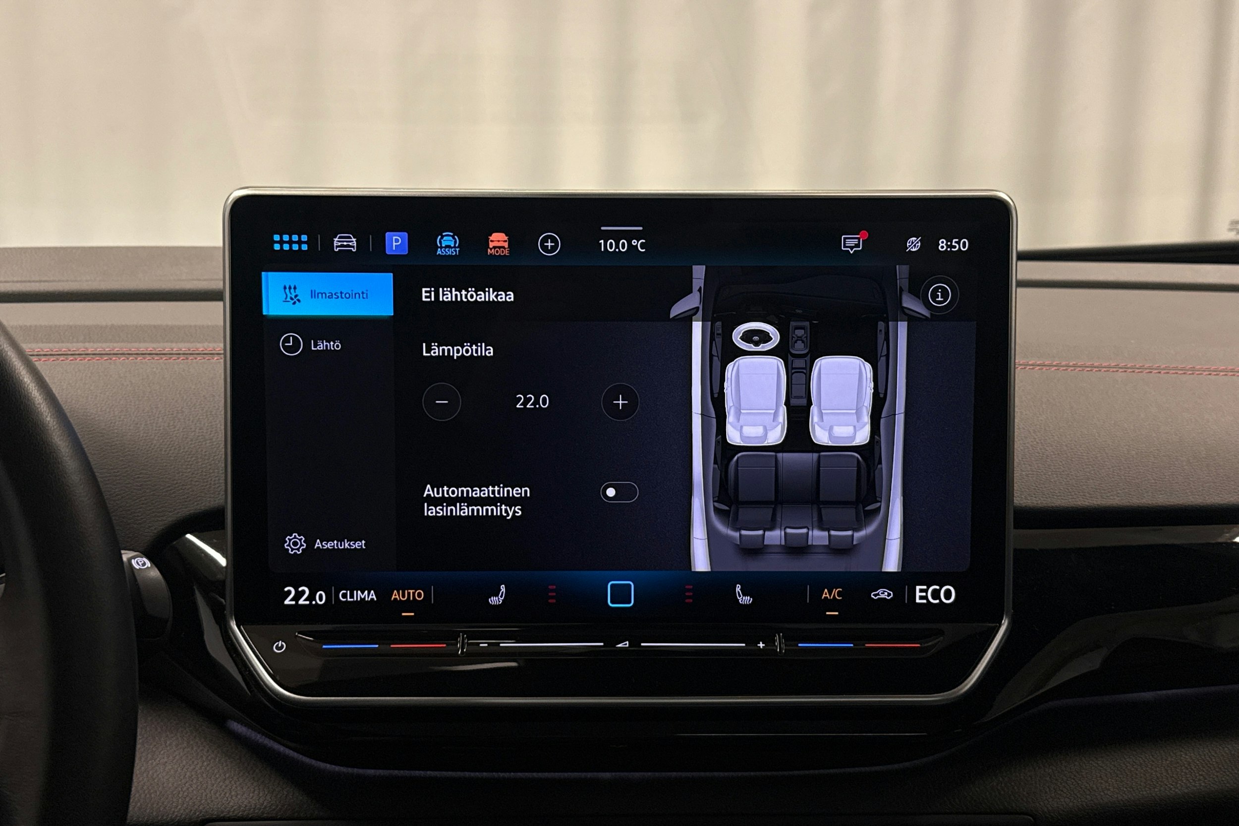 punainen Volkswagen ID.4 2025 kuva 27.