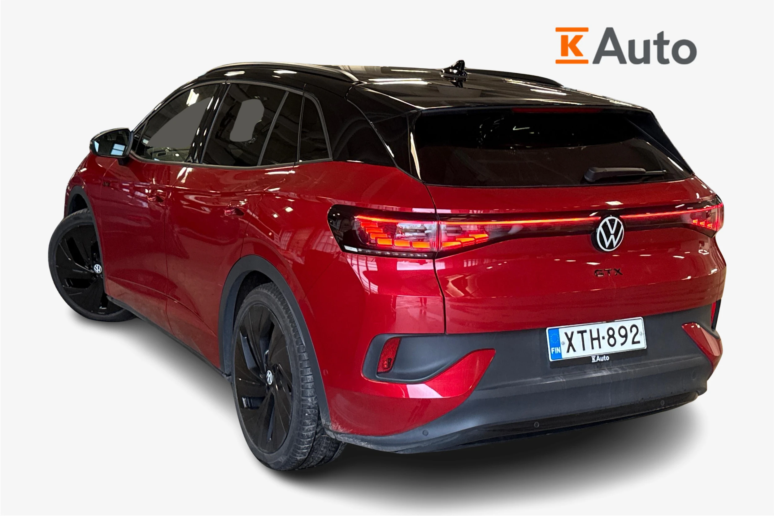 punainen Volkswagen ID.4 2025 kuva 2.