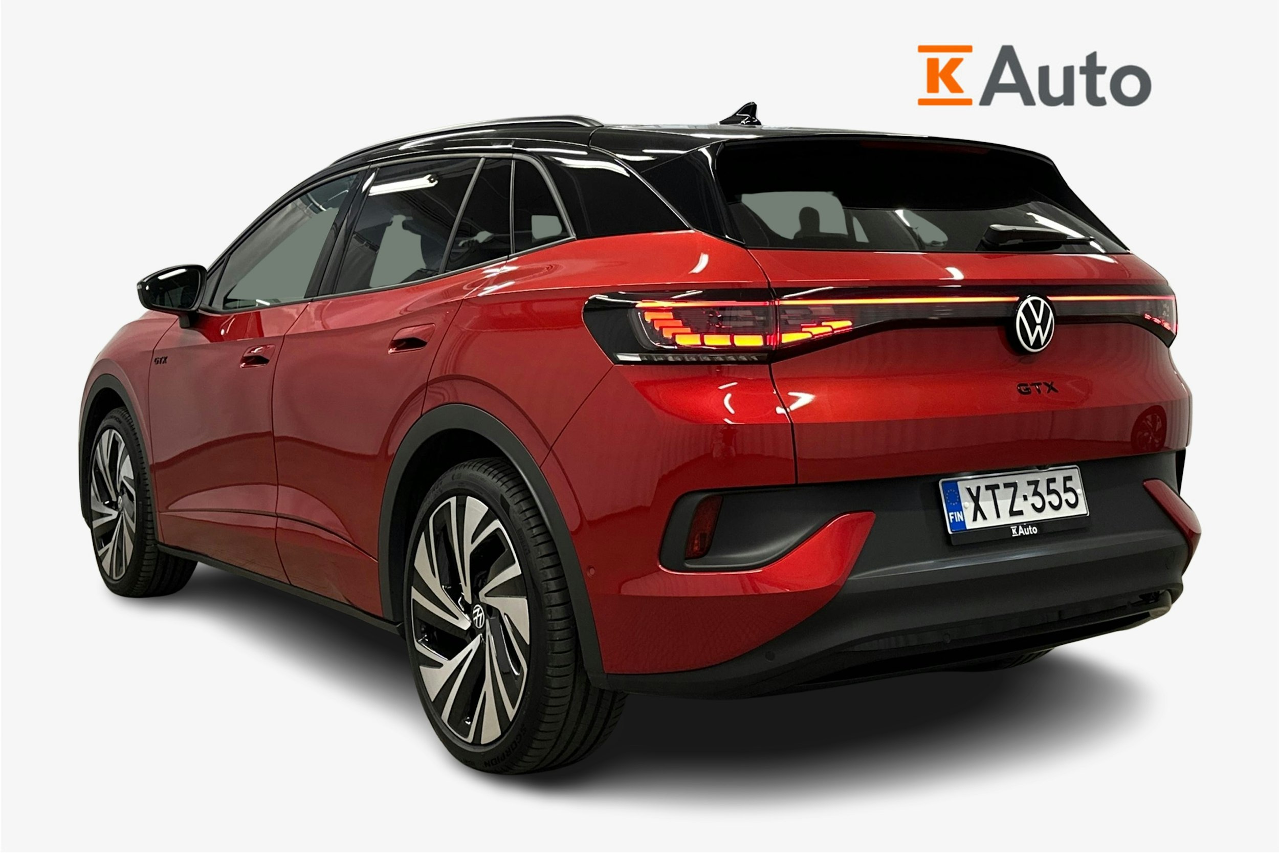 punainen Volkswagen ID.4 2025 kuva 2.