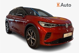 punainen Volkswagen ID.4 2025 kuva 1.