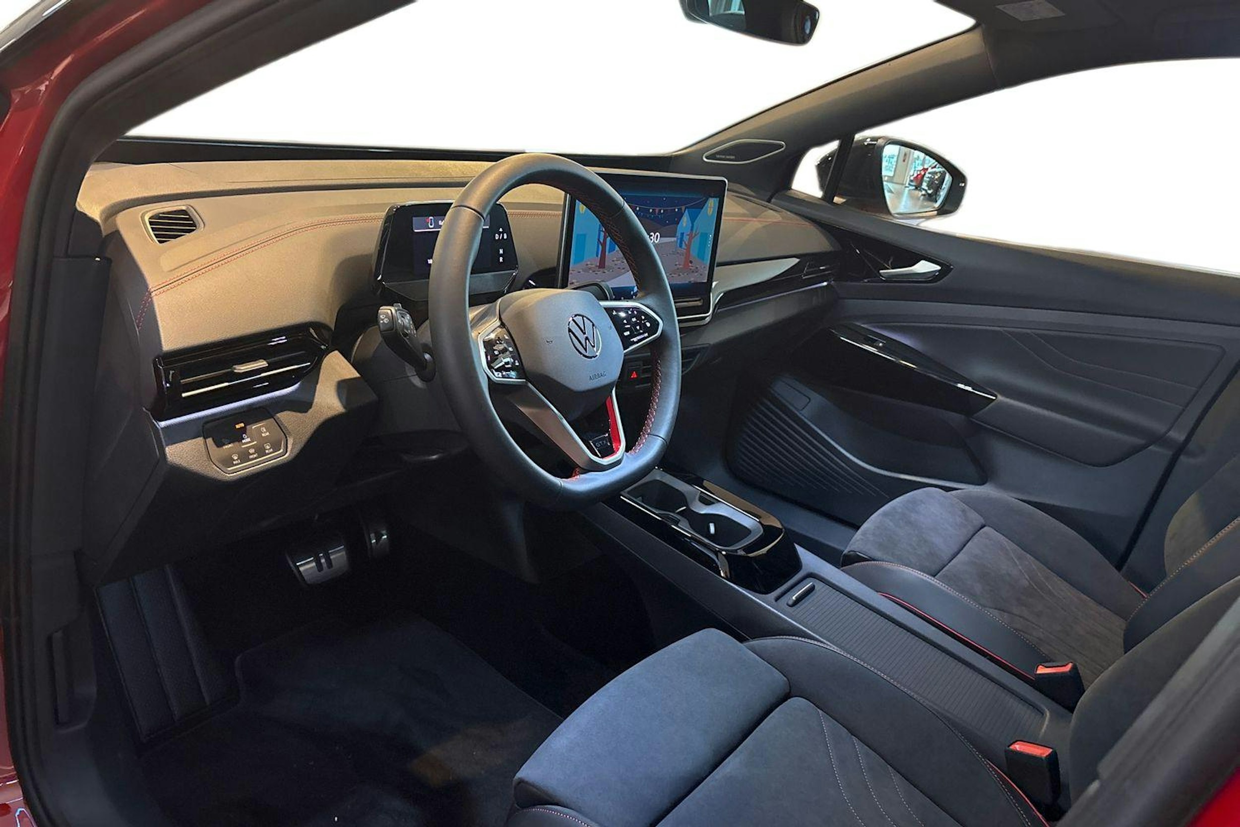 punainen Volkswagen ID.4 2025 kuva 6.